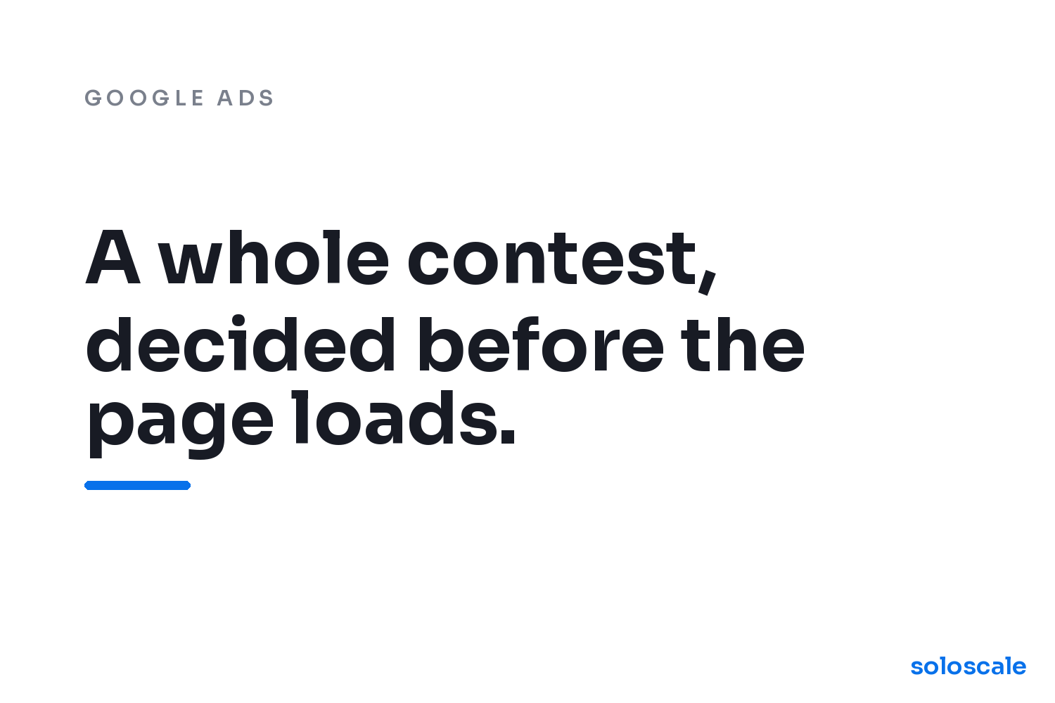 The Google Auction illustration