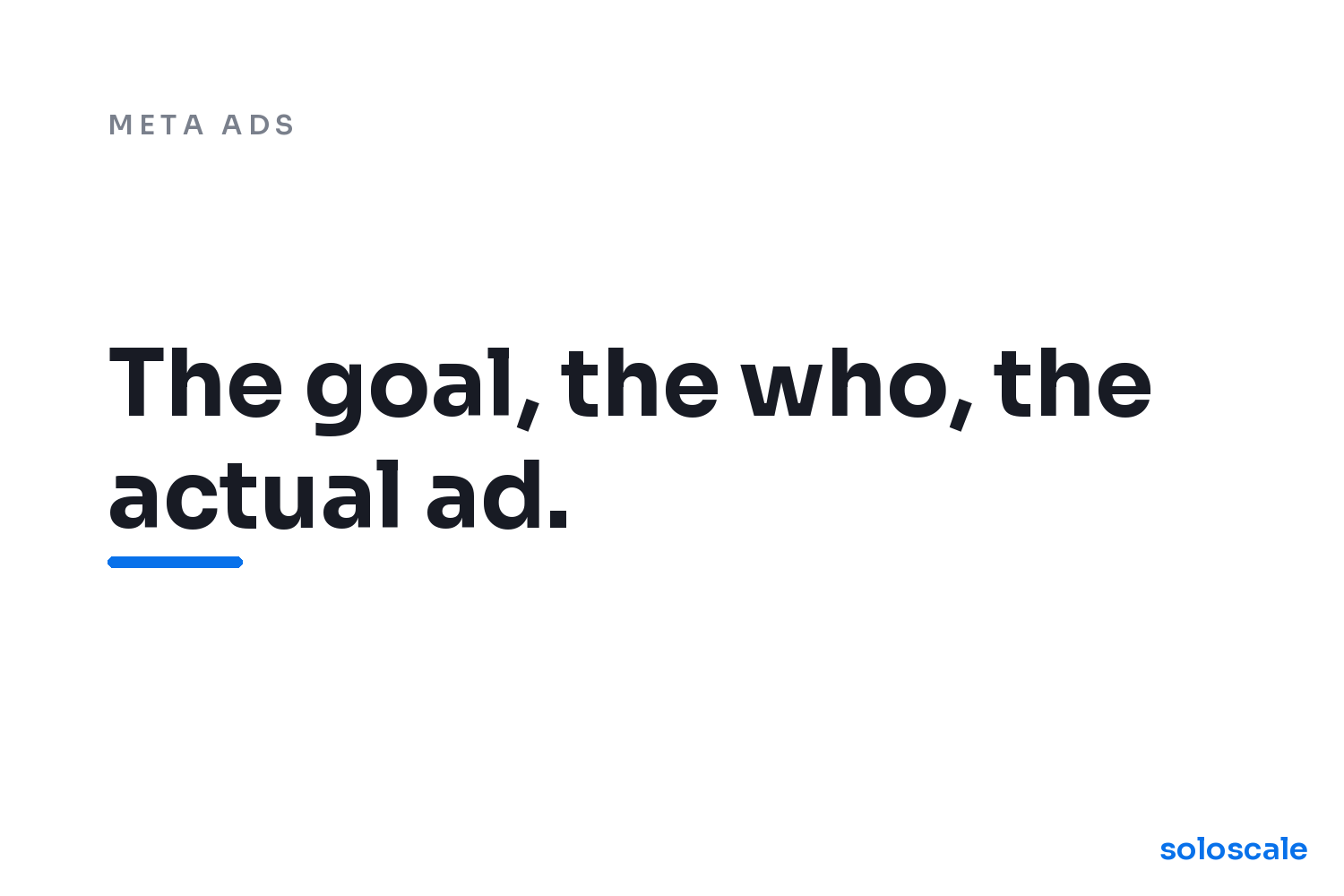 Campaign, Ad Set, Ad illustration