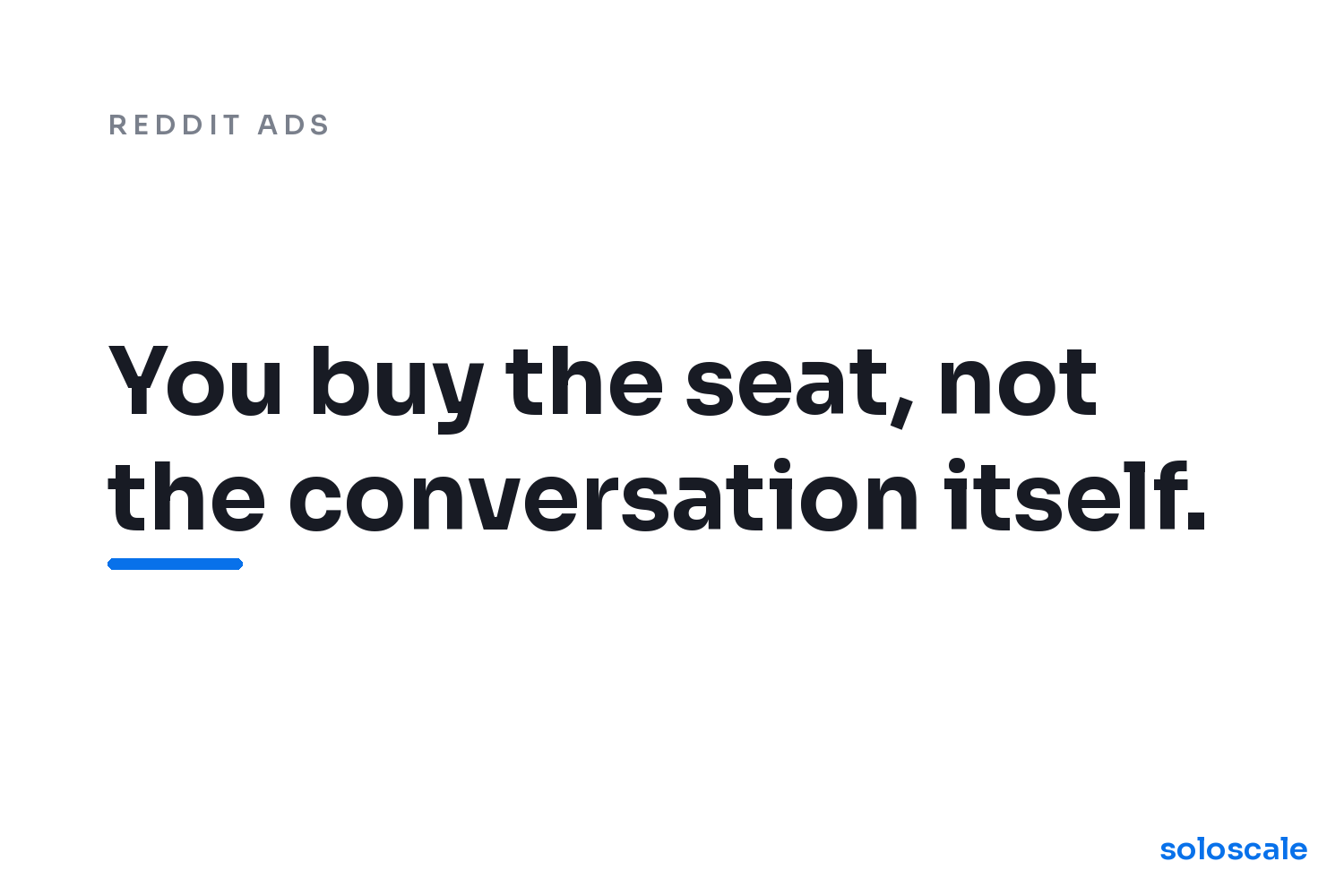 Conversation Placement illustration