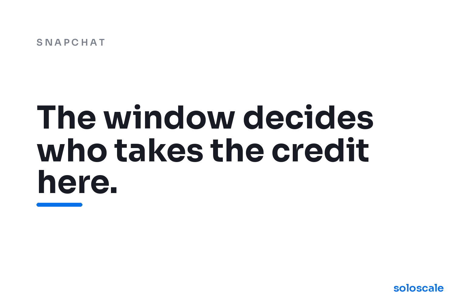 Attribution Window illustration