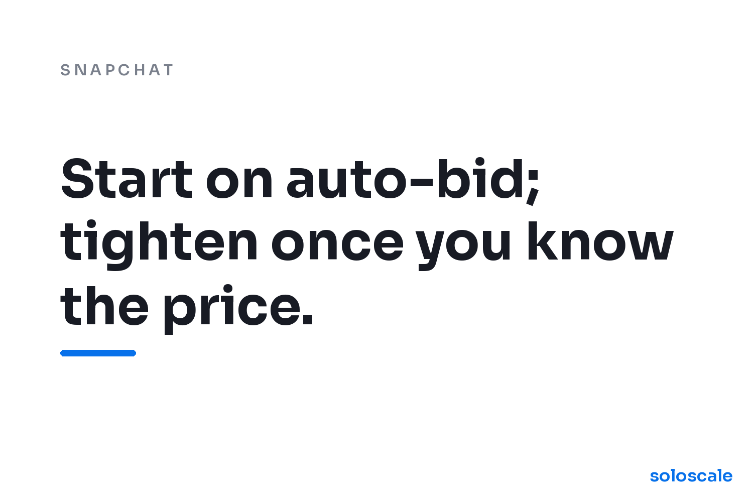 Bid Strategy illustration